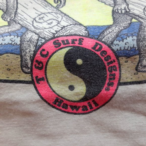 T&C vtg Town and Country T-Shirt Surf (MEN) - Picture 4 of 7